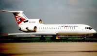 RA-42361 @ EGNX - A rare sight to see a Yak 42 in East Midlands Airport