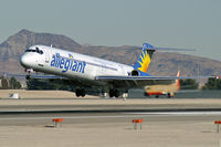 N873GA @ KLAS - Allegiant Air / 1988 McDonnell Douglas MD-83 - by Brad Campbell