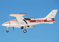 N1274G @ KAPA - Approach to 17L