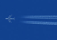 UNKNOWN - KC-135 flys over Columbine High School Littleton Colorado. - by Bluedharma