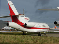 N910JW @ EGGW - Falcon 900 at Luton in January 2008 - by Terry Fletcher