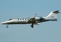 D-CSAP @ LEBL - Pretty plane on final to RWY 25R. - by Jorge Molina
