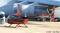 N560EH @ NTU - One of the Law Enforcement helos on the ramp