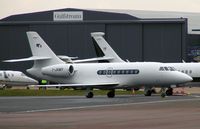 I-JAMY @ EGGW - Italian Falcon 2000 at Luton in February 2005 - by Terry Fletcher