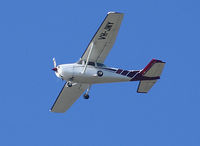 VH-JNY - Heading into the setting sun over the Logan River, Queensland - by aussietrev