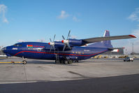 EW-266TI @ VIE - Ruby Star Airways Antonov 12 - by Yakfreak - VAP