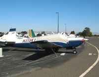 N315KT @ PAO - 2001 Mooney M20M under cover @ Palo Alto Municipal Airport, CA - by Steve Nation