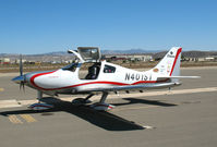 N401ST @ KIC - Tutima 2006 Columbia Aircraft Mfg 400 on the ramp @ Mesa del Rey (King City) Municipal Airport, CA - by Steve Nation