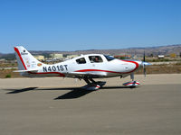 N401ST @ KIC - Tutima 2006 Columbia Aircraft Mfg 400 taxying @ Mesa del Rey (King City) Municipal Airport, CA - by Steve Nation