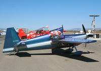 N540WS @ KIC - Bill Stein Aerosports (Team Oracle) 2002 Zivko Aeronautics Inc EDGE 540 strapping-in @ Mesa del Rey (King City) Airport, CA - by Steve Nation
