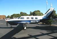 N627AX @ PAO - 2002 Piper PA 46-350P @ Palo Alto Airport, CA - by Steve Nation