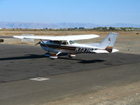 N737PZ @ PAO - 1977 Cessna 172N running-up and holding @ Palo Alto Airport, CA - by Steve Nation