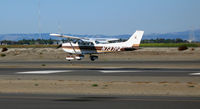 N737PZ @ PAO - 1977 Cessna 172N taking-off @ Palo Alto Airport, CA - by Steve Nation