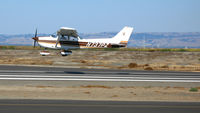 N737PZ @ PAO - 1977 Cessna 172N on final @ Palo Alto Airport, CA - by Steve Nation