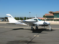 N3042L @ PRB - 1965 Cessna 310J @ Paso Robles Municipal Airport, CA - by Steve Nation