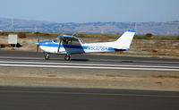 N9328H @ SQL - 1975 Cessna 172M taking-off @ San Carlos Airport, CA - by Steve Nation