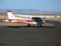 N61964 @ SQL - 1975 Cessna 172M taxying @ San Carlos Airport, CA - by Steve Nation