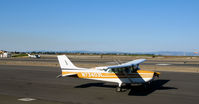 N73403 @ SQL - 1976 Cessna 172M taxying @ San Carlos Airport, CA - by Steve Nation