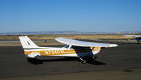 N73403 @ SQL - 1976 Cessna 172M taxying @ San Carlos Airport, CA - by Steve Nation