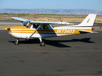 N73403 @ SQL - 1976 Cessna 172M taxying @ San Carlos Airport, CA - by Steve Nation