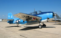 N28SF @ PRB - Grumman TBM-3 for airshow @ Paso Robles Municipal Airport, CA - by Steve Nation