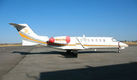 N183CM @ PRB - Fairmont Partners 2001 Learjet Inc 45 @ Paso Robles Municipal Airport, CA - by Steve Nation