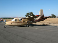 N4175B @ PRB - CAP 1953 Aero Commander 520 (good side) @ Paso Robles Municipal Airport, CA - by Steve Nation