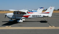 N61637 @ PRB - 1975 Cessna 172M down from Reid-Hillview (San Jose) Airport @ Paso Robles Municipal Airport, CA - by Steve Nation
