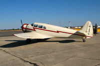 N16878 @ PRB - Locally-based 1937 Fairchild F-45 as NC16878 @ Paso Robles Municipal Airport, CA - by Steve Nation