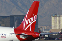 N621VA @ KLAS - Virgin America - 'Air Colbert' / 2006 Airbus A320-214 - by Brad Campbell