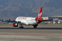 N621VA @ KLAS - Virgin America - 'Air Colbert' / 2006 Airbus A320-214 - by Brad Campbell