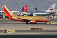 N711HK @ KLAS - Southwest Airlines - 'The Herbert D. Kelleher' / 1998 Boeing 737-7H4 - by Brad Campbell