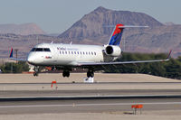 N435SW @ KLAS - Delta Connection - SkyWest / 2001 Bombardier Inc CL-600-2B19 - by Brad Campbell