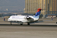 N435SW @ KLAS - Delta Connection - SkyWest / 2001 Bombardier Inc CL-600-2B19 - by Brad Campbell
