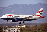 G-EUOF @ LSGG - Landing rwy 23 - by Shunn311