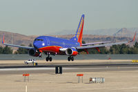 N288WN @ KLAS - Southwest Airlines - 'Southwest Airlines Salutes the Tuskegee Airman - Giving History a Future' / 2007 Boeing 737-7H4 - by Brad Campbell