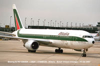 I-DEIF - Christoforo Columbo heading for Terminal-2 Chicago O'Hare Int'l - by Loe M M Baltussen, NL