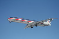 N411AA @ KORD - MD-82 - by Mark Pasqualino