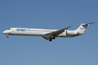 N826NK @ KPBI - Spirit MD80 - by Andy Graf-VAP