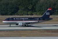 N733UW @ KTPA - US Airways A319 - by Andy Graf-VAP