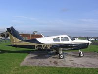 G-AYNF @ EGBW - PA-28 at its home base of Wellesbourne