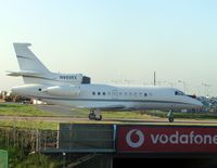 N900RX @ EGGW - Falcon 900 taxies in at Luton in 2005 - by Terry Fletcher