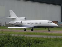 N910Q @ EGGW - Falcon 900 at Luton in 2005 - by Terry Fletcher