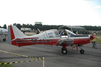 SE-LLA @ ESDF - Lund University's Bulldog (ex Flygvapnet / Swedish AF) - by Henk van Capelle