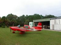 N5798L @ X14 - 1973 American AA-5 Serial number AA5-0207 - by Larry Lymburner
