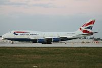 G-CIVE @ KMIA - British Airways 747-400 - by Andy Graf-VAP