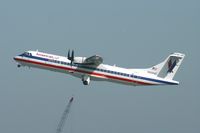 N308AE @ KMIA - American Eagle ATR72