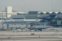 N64346 @ KMIA - Aeropostal 727-200 - by Andy Graf-VAP