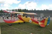 SE-CWG @ ESDF - Tiger Moth at Kallinge airfield - by Henk van Capelle