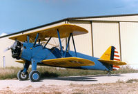 N580RS @ 52F - Stearman at Aero Valley (Northwest Regional) - by Zane Adams